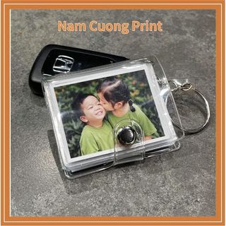 Móc khoá album mini kèm 20 ảnh in theo yêu cầu (2inch)