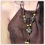 JRP Nhiều Màu Sắc Gốm Nelace Boho Phong Cách Handmade Có Thể Điều Chỉnh Nelace Đơn Giản Dệt Dây Gốm Nelace JRP