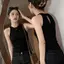Pure Desire to Wear Hollow Halterneck Áo Vest dệt kim mùa hè Phong cách Hàn Quốc Đẹp eo hẹp thon gọn hơn Tay áo mơ ước