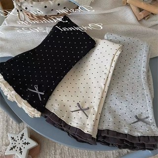 Mùa Xuân Thu Phong Cách Mới Bé Gái Quần loe Bé Gái Quần Legging Trẻ Em Chấm Bi Thẳng Thời Trang Quần Thường Ngày