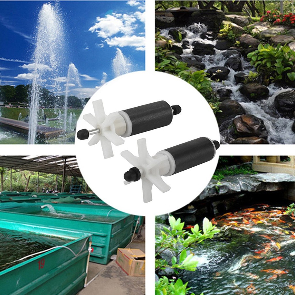 Bộ phận cánh quạt Máy bơm tùy chọn nước bằng thép không gỉ bằng nhựa với bộ con dấu miễn phí