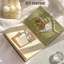 BEABOUT 16 Cái Giấy Họa Tiết, Kết Cấu Độc Đáo Sensation Giấy Đặc Biệt, Tôn Chỉ Đặc Biệt Ren Viền Rỗng Thiết Kế Sổ Lưu Niệm Họa Tiết Chữ Cái