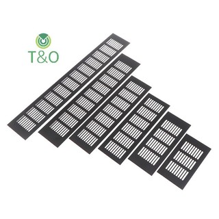 [T & O-t] 1 Tấm đục lỗ bằng nhôm Máy thông gió thông gió Vỏ lưới tản nhiệt thông gió [mới]