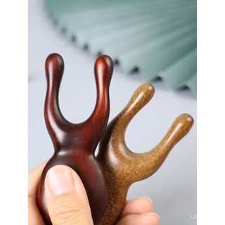Gỗ Đàn Hương Ếch Massage Mũi Lớn Cầu Massage Đầu Mắt Kinh Tuyến Lược Mũi Trầy Xước Châm Cứu Bảo Vệ Mặt Pro