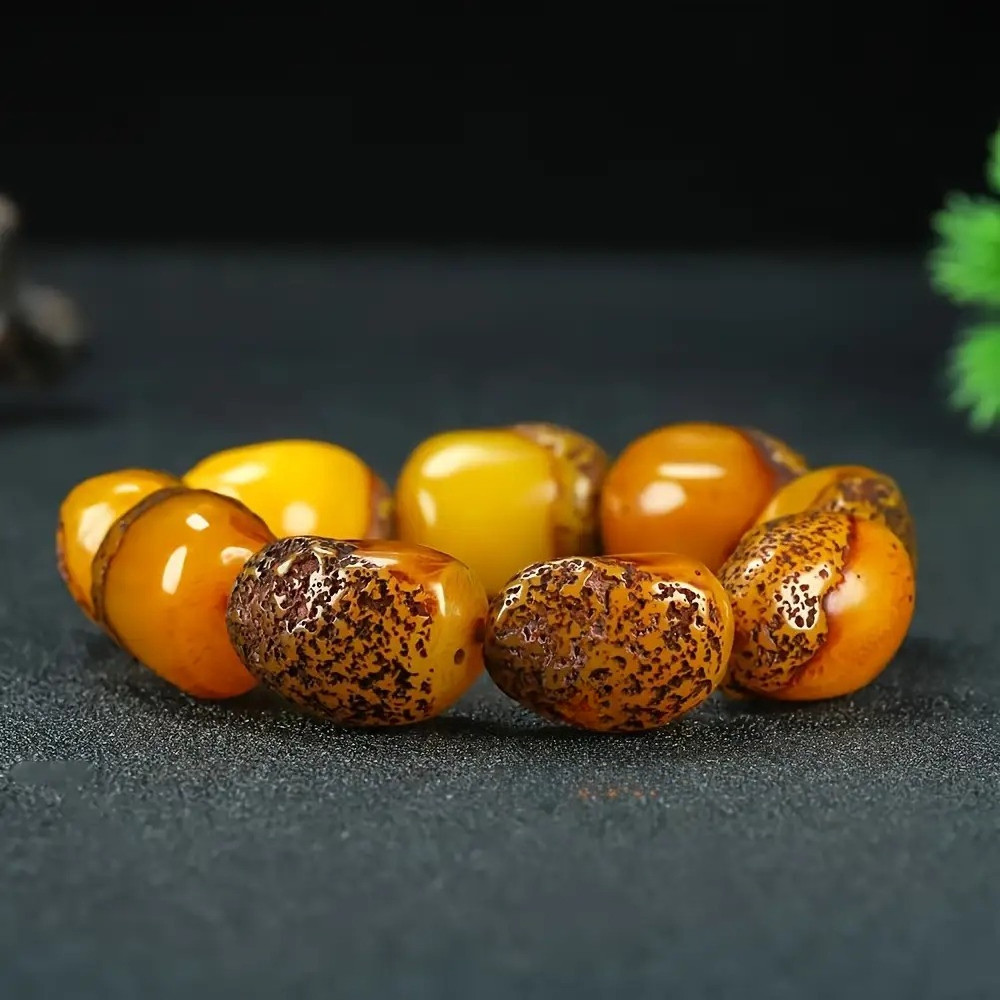 Vòng tay thời trang sáp ong da nam nữ