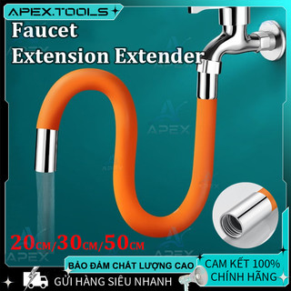 Ống nối vòi nước xoay 360 độ linh hoạt - Dòng nước trơn tru, dài 20/30/50cm kèm nối đa năng