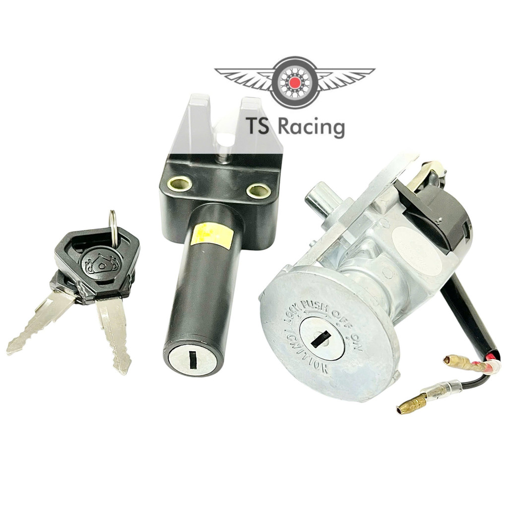 Bộ ổ khoá trước sau taurus 2 dây vương niệm (Xe Nhật)