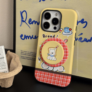 Bánh Mì Puppy Họa Tiết 17pro Ốp điện thoại Thích Hợp Cho iPhone 11 12promax 12 13 14 15 Pro Max Ốp điện thoại 14promax 15pro 16 Pro Max 17 17promax Vỏ