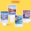 Vở Kẻ Ngang B5 Tập Sinh Viên Ghi Chép, Viết Bài, Bìa Travel Chống Nước Vở 80 Trang Giấy Mịn NB5-08-0303 -AT