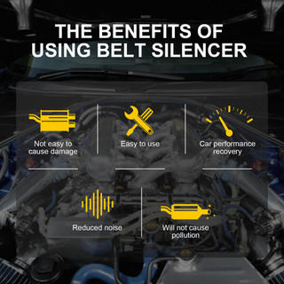 Bình Xịt Bôi Trơn Dây Curoa 450ml - Giảm Tiếng Ồn Động Cơ Ô Tô - Belt Silencer