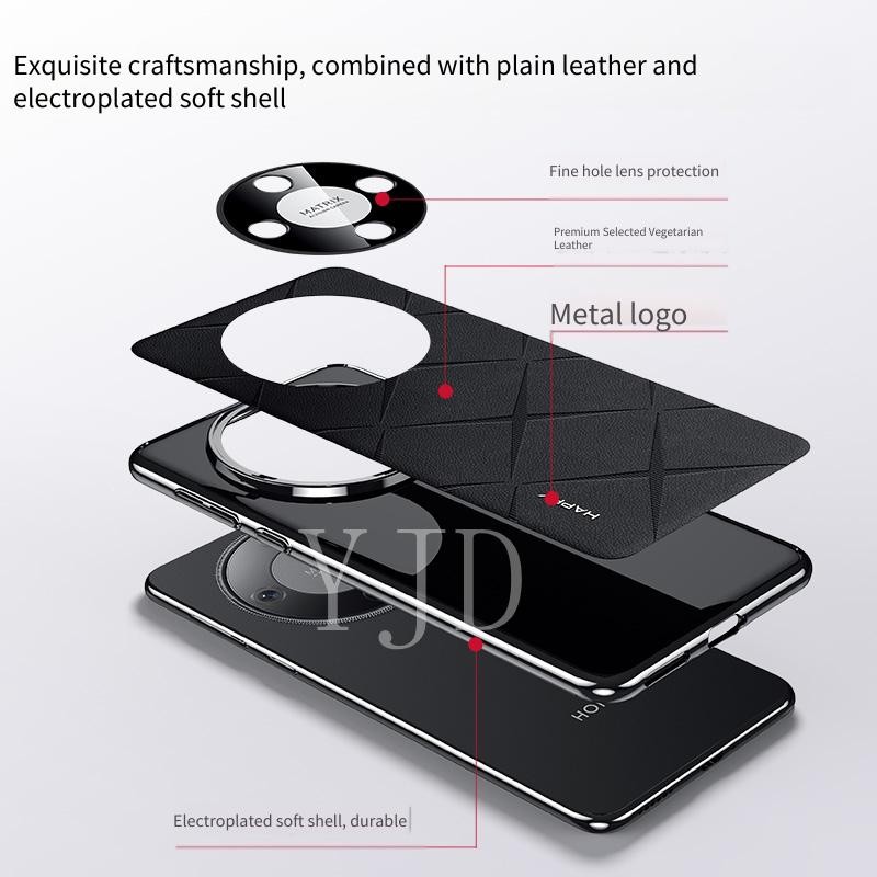 Ốp Lưng Cho Honor X9d Máy Chính Hãng Da PC Chống Rơi Vỏ Điện Thoại
