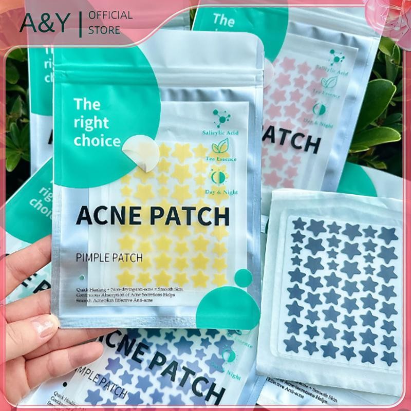 A & Y 51 CÁI Miếng dán Hỗ trợ giảm mụn Chăm sóc da mặt Fade Blemishes Pimple Marks Closed Acne Blemishes Cover Acne Pimple Repair Patch.