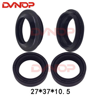 Xe máy CG125 CB125 ZJ125 TB110 giảm xóc trước giảm xóc phớt dầu 27 * 37 * 10.5 mm 27x37x10.5mm cho Honda 125cc CG 125