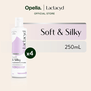 Bộ 4 Dung Dịch Vệ Sinh Phụ nữ Lactacyd Soft & Silky Dưỡng Ẩm 250ml