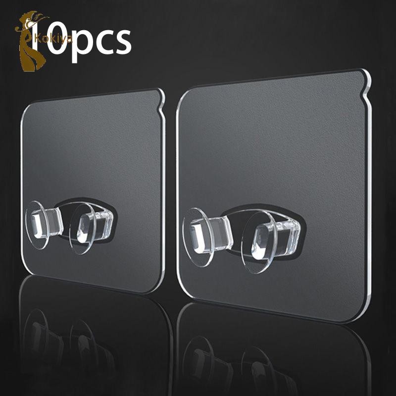 Sản Phẩm Hộp 10 Móc Treo Vợt Cầu Lông Tiết Kiệm Không Gian - Thích Hợp Trang Trí Phòng Khách, Phòng Tập Gym Và Garage
