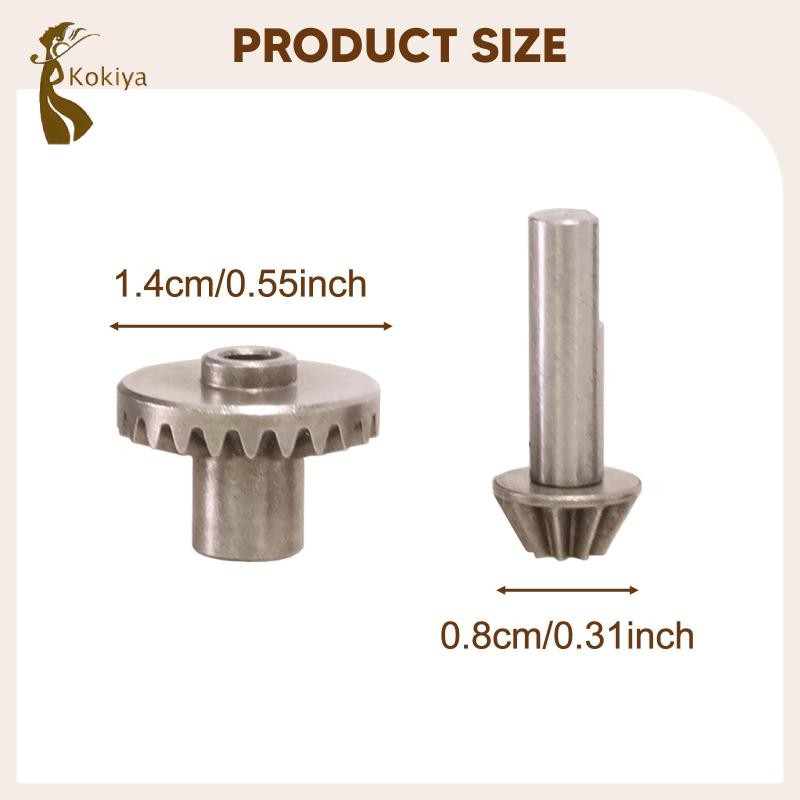 Bộ bánh răng cầu kim loại, Bánh răng trục trước phía sau, Phụ tùng xe RC cho 1 / 12 MN78 MN98V2 MN99sv2 MN82