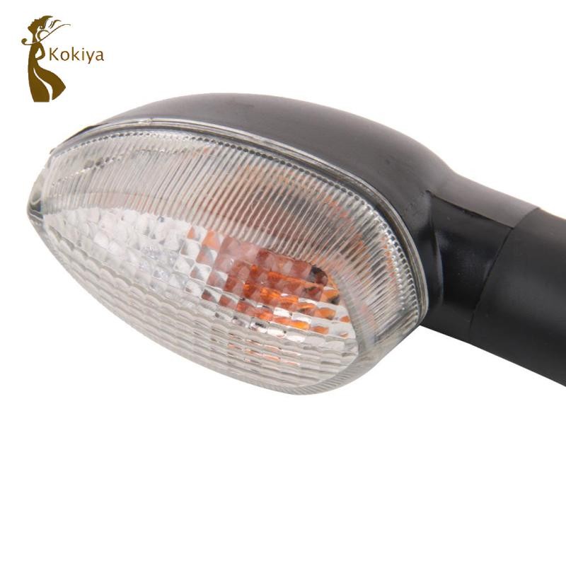 1 Cặp Đèn báo rẽ màu hổ phách phía trước phía sau cho YAMAHA YZF R1 R6 FZ1 FZ6