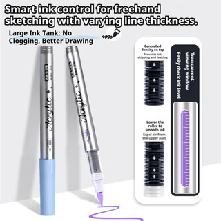 60 Chiếc Acrylic Bút Đánh Dấu Bộ Nhiều Màu Thẳng Chất Lỏng DIY Màu Bút Đầu Mềm Sấy Nhanh Sơn Màu Bút Nghệ Thuật Đồ Dùng Viết & Chỉnh Sửa Văn Phòng Phẩm