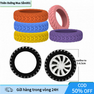【COD】Set phụ kiện bảo vệ bánh xe vali 8 chiếc, chất liệu silicone bền bỉ, sử dụng cho mọi loại vali kéo thông dụng