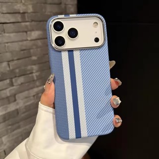 [JLK] Ốp Điện Thoại Từ Tính Bằng Sợi Carbon Cho iPhone 17 Pro Max 17Air 16 15 14 Ốp Lưng Sạc Không Dây Vỏ Bảo Vệ Camera Hợp Kim
