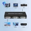 Bộ chia DVI 1X2 Bộ chuyển đổi mở rộng công tắc 1 đầu vào DVI-D và 2 đầu ra DVI-D Màn hình kép để hiển thị máy tính