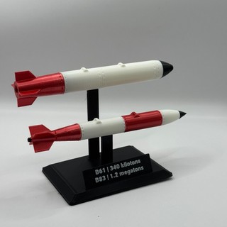 Mô hình Kit lắp ráp Nuke B61/B31