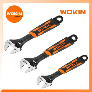 Mỏ lết cán bọc nhựa 6inch, 8inch, 10inch, 12inch Công nghiệp WOKIN 150236/150238/150240/150242
