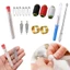 Dụng cụ sửa chữa tay chỉ kim ORDOBOX, May dễ dàng với Bộ dụng cụ may kim trên cùng, Kim may Quilt đa năng cầm tay để may Quilt