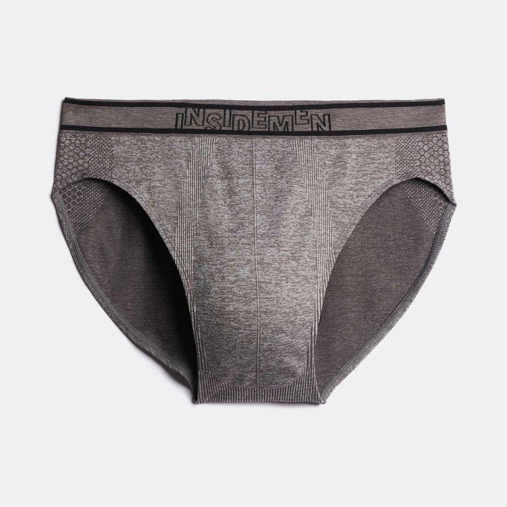 COMBO 2 Quần Lót Briefs Basic Nam cạp chun co giãn bền màu IBF005EDP02IBF065