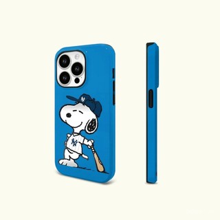 Ốp Điện Thoại Thích Hợp Cho iPhone Cầu Thủ Bóng Chày Snoopy iPhone17 / 15 / 14 Phim 2 Trong 1 Thích Hợp Cho iPhone16pro / 13 Vỏ Bảo Vệ 7VFO