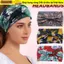 Băng Đô ESSENCEH, Vintage Nút Thắt Rộng Nữ Đầu, Co Giãn Turban Mũ Bohemian Cực Lớn Thời Trang Yoga Tóc Cho Vũ Biker