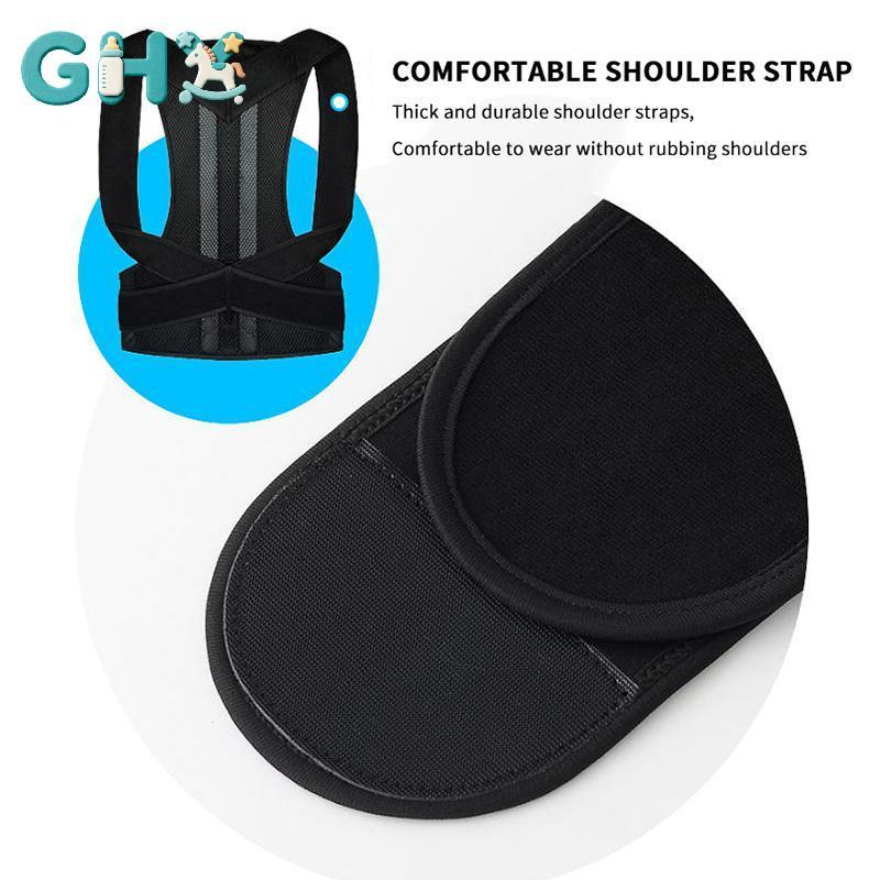 GHX Nam Nữ Ba Hỗ Trợ Có Thể Điều Chỉnh Tư Thế Corrector Thắt Lưng Vai Nẹp Hiệu Quả Hạ Ba Giảm Đau Cho Hoạt Động Hàng Ngày VN