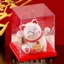 AA 1 Cái Waving Wealth Good Fortune Awaits Đồ trang trí chạy bằng năng lượng mặt trời cho gia đình và văn phòng Luy Beoning Cat chạy bằng năng lượng mặt trời VN