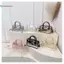 BeautifulHomeA Túi xách thạch PVC chống thấm nước trong suốt Túi đeo vai vuông trong suốt dành cho nữ Trường mua sắm hàng ngày VN