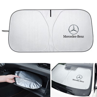 Kính chắn gió ô tô Tấm che nắng che nắng Tấm che cửa sổ phía trước Tấm che cho Mercedes Benz B / C / E / SClass A Class C200L GLC GLK CLA W108 W124 W126 W140 Phụ kiện