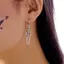 PNPIA- Halloween Vương Miện Đầu Lâu Đồng Hồ Thả Bông Tai Nữ Gothic Tòn Ten Bông Tai Punk Món Quà Trang Sức