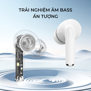 Olike T114 Lite Tai Nghe Bluetooth TWS Không Dây, Bluetooth 6.0, Bass Mạnh, Chống Nước IPX4 Cho Điện Thoại Laptop PC