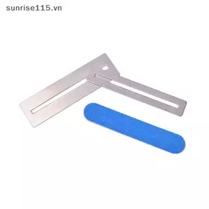 Bộ công cụ sửa chữa phím đàn Guitar SRVN Miếng đệm bảo vệ bằng thép không gỉ & Ba Lan chà nhám.