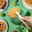 VFZ Sáng Tạo Mèo Nhật Bản Paw Shape Silicone Mini Sna Kẹp Thực Phẩm Chống Trơn Trượt Tay Cầm BBQ Bánh Mì Đá Viên Kẹp Phụ Kiện Nhà Bếp OTE