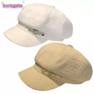Mũ nồi BORAGETE, Mũ nồi thiết kế thời trang Retro Newsboy, Phụ kiện Xô hình bát giác Mũ thu đông