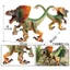Mô phỏng nhận thức cho trẻ em Động vật ngồi xổm rắn Mô hình khủng long Tyrannosaurus Quái vật khổng lồ Đồ trang trí đồ chơi khủng long rồng Chiều cao 7.