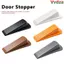 Nút chặn cửa VVDZA, Đầu cửa cao su PVC, Giá đỡ cửa chống va chạm đa chức năng không đục lỗ chống trượt tại nhà