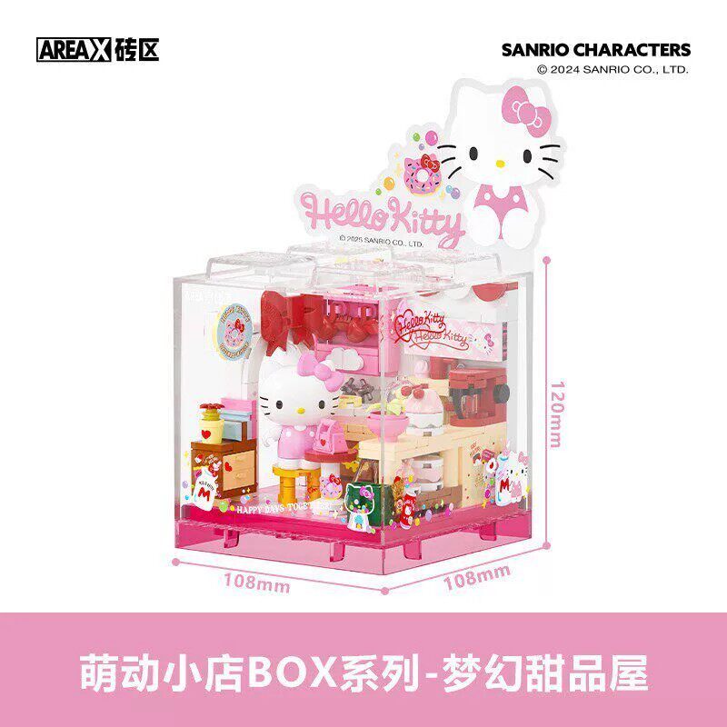 Areax Sanrio Cute Corner Store Series Khối xây dựng tự làm