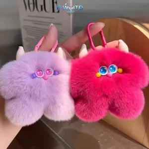 E-WOITD Dễ Thương Kawaii Hợp Thời Trang Sang Trọng Búp Bê Mặt Dây Chuyền Dành Cho Nữ Bé Gái Thời Trang Xe Móc Khóa Sáng Tạo Bapa Phụ Kiện Trang Trí Quà Tặng E-WOITD