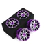 4 52mm 12mm Hex 1 / 10 RC Trên Đường Drift Racing Car 52mm Kim Loại Bánh Xe Vành Hub Cho Tamiya TT01 XV02 Kyosho HSP HPI Sakura Traxxas FW06