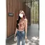 Áo Vest cổ dây hoa cổ điển kiểu Pháp dành cho nữ mùa hè eo hẹp mỏng hơn trông không tay Top Hot Girl xếp li voan