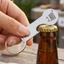 Móc khóa thẻ xe đẩy mua sắm bằng thép không gỉ - Phụ kiện trang trí ba lô - Dụng cụ mở chai - Đa chức năng, di động - Móc khóa mã thông báo siêu thị / Giao hàng miễn phí