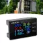 Apill Màn hình LCD màu kỹ thuật số Hamwesh Volt Ampe 0 đến 100A 50 300V với đầu dò dây cho ngành công nghiệp Trang chủ
