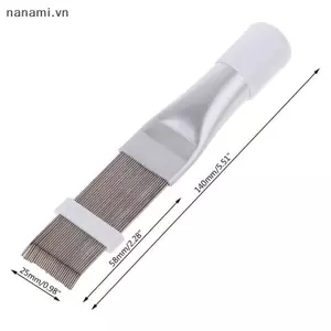 Dụng cụ sửa chữa điều hòa không khí Coilb A / C Hvac Tản nhiệt Bàn chải gấp đa năng [VN]