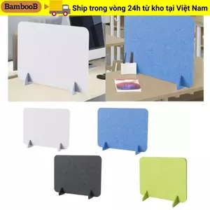 Vách ngăn thi BAMBOOB, Bộ chia bàn học sinh âm thanh dày, Bảng điều khiển riêng tư nỉ cho máy tính để bàn học sinh trong lớp học